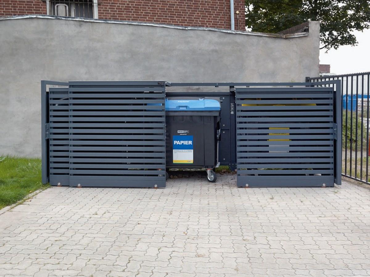 Müllbehälterschrank