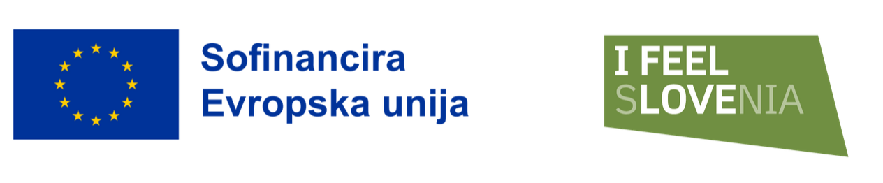 logo Sofinancira EU in I feel Slovenia